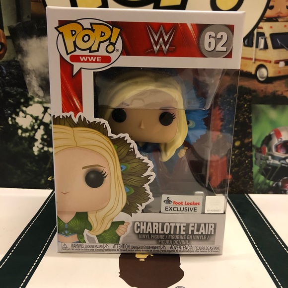 charlotte flair funko pop blue